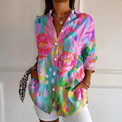 Matilda™ - Pattern Blouse With Tummy Coverage