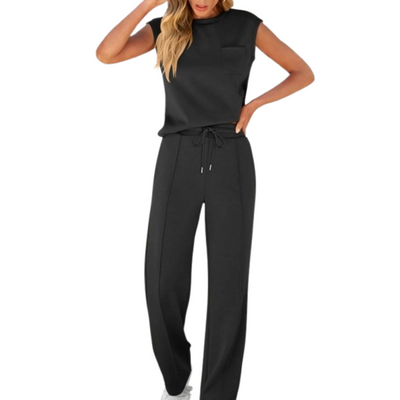 Kaiya™ – Casual Summer Soft Lounge Co-Ord