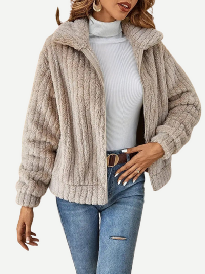 GENEVIEVE™ - Stylish Sherpa Jacket