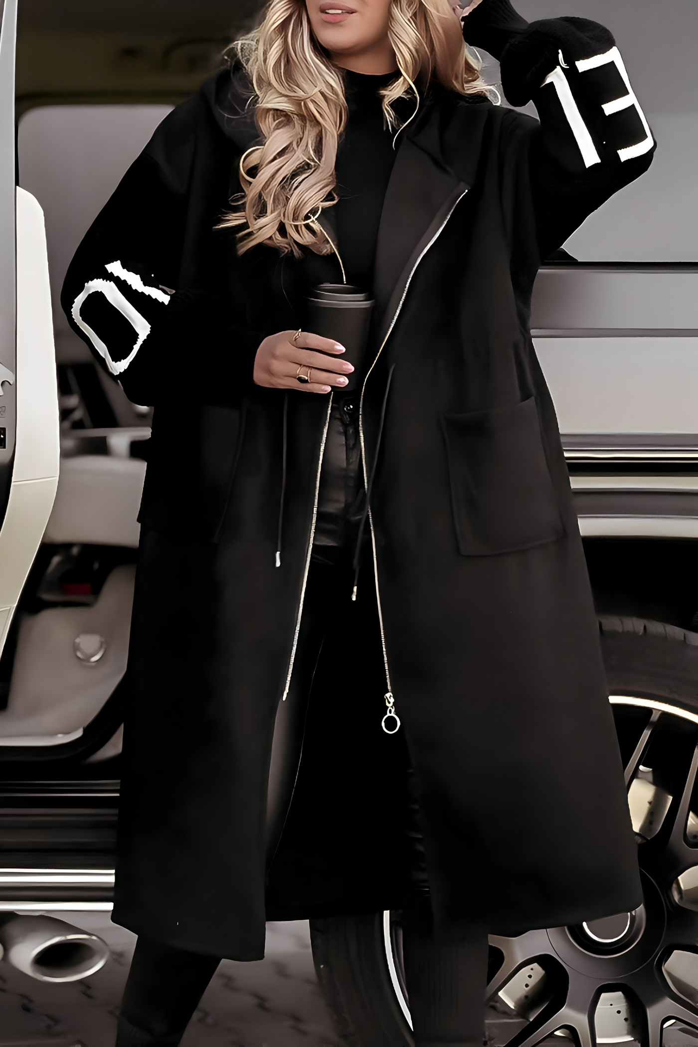 Rosana™ - Elegant Hooded Coatigan