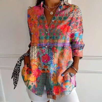 Matilda™ - Pattern Blouse With Tummy Coverage