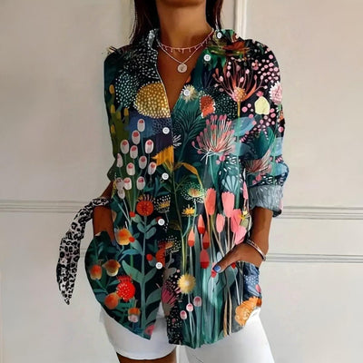 Matilda™ - Pattern Blouse With Tummy Coverage