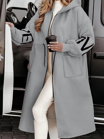 Rosana™ - Elegant Hooded Coatigan