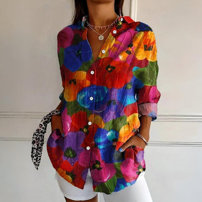 Matilda™ - Pattern Blouse With Tummy Coverage