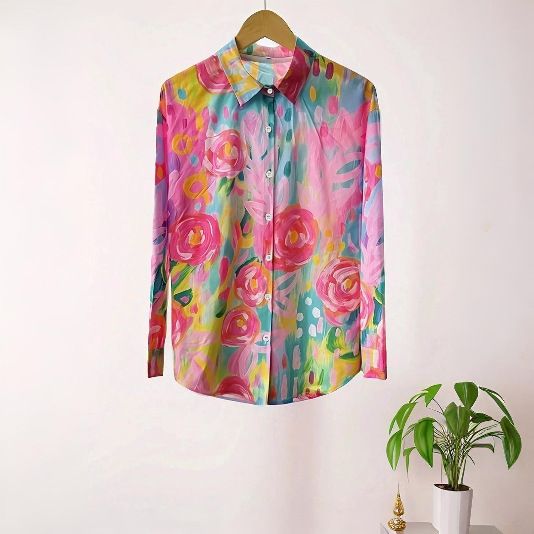 Matilda™ - Pattern Blouse With Tummy Coverage
