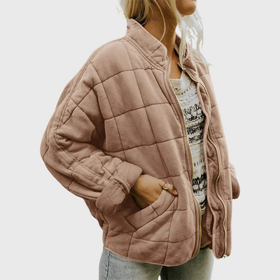 Ruth - Quilted Zip Jacket