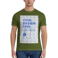 Lois Jeans Men's Classic Big Logo T-shirt, Navy Blue Yellow Baco 6618