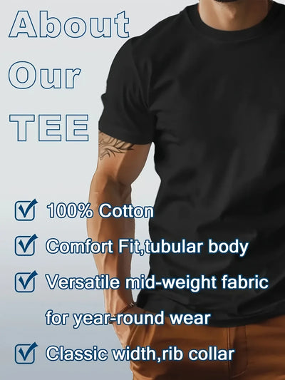 Lois Jeans Men's Classic Big Logo T-shirt, Navy Blue Yellow Baco 6618